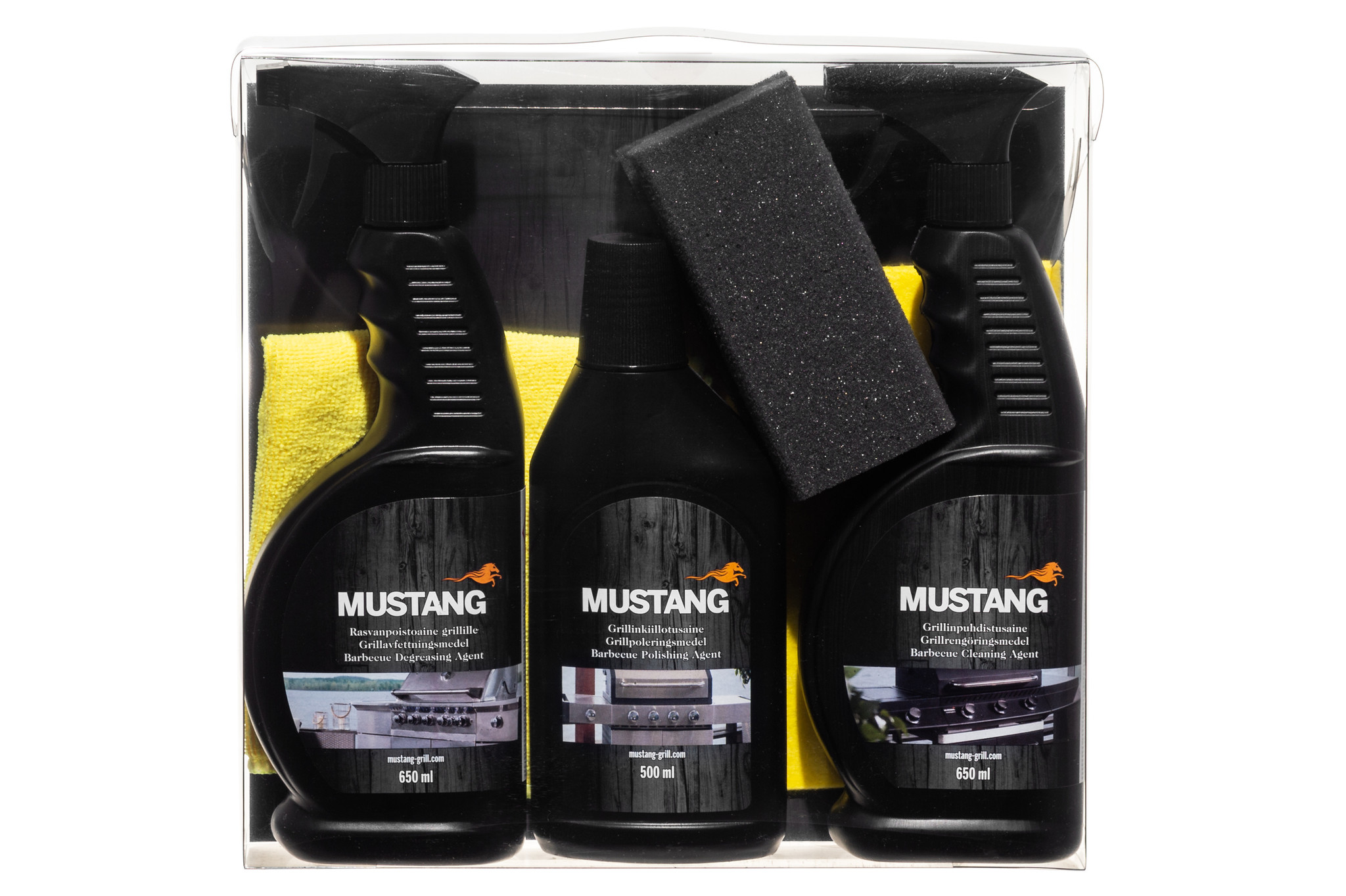 Mustang Reiniging set voor barbecue