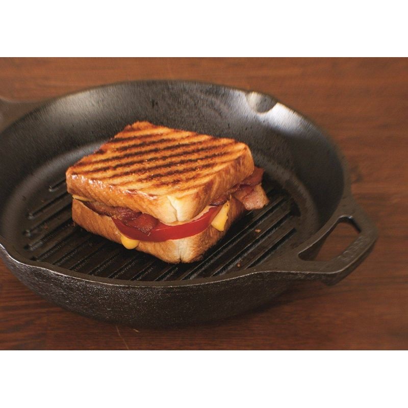 Lodge gietijzeren grillpan 26 cm