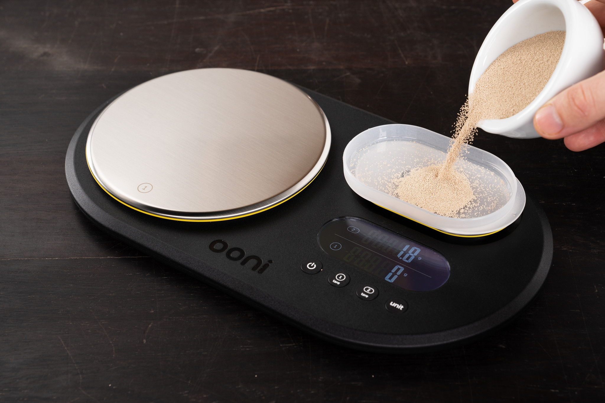 Ooni Digitale Weegschaal Dual Platform