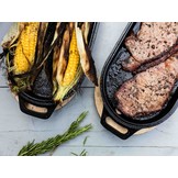 Ooni Grizzler Gietijzeren Pan met onderzetter