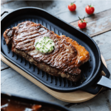 Ooni Grizzler Gietijzeren Pan met onderzetter