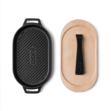 Ooni Grizzler Gietijzeren Pan met onderzetter