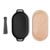 Ooni Grizzler Gietijzeren Pan met onderzetter