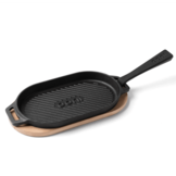 Ooni Grizzler Gietijzeren Pan met onderzetter