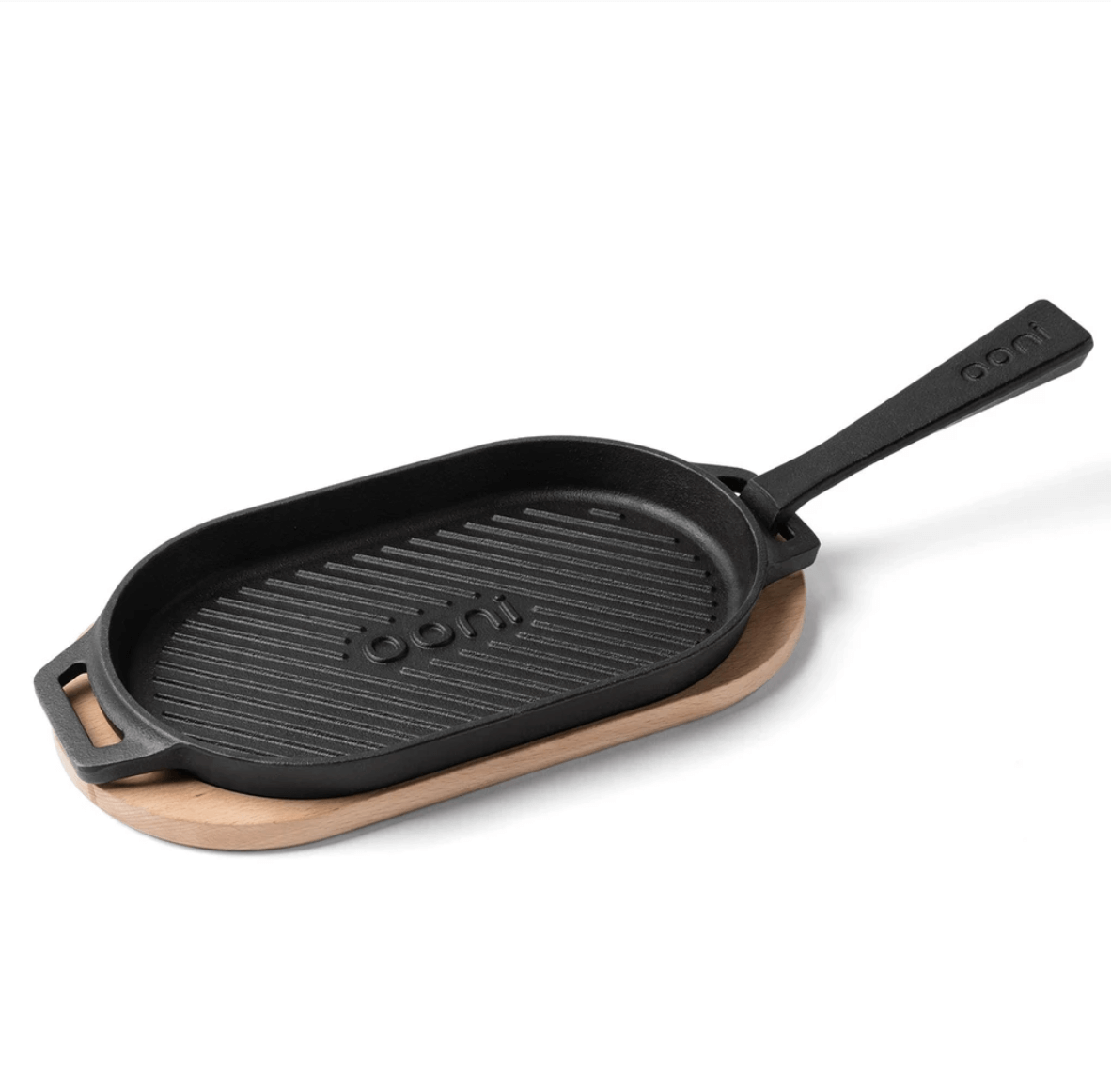 Ooni Grizzler Gietijzeren Pan met onderzetter