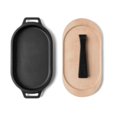 Ooni Sizzler Gietijzeren Pan met onderzetter