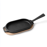 Ooni Sizzler Gietijzeren Pan met onderzetter