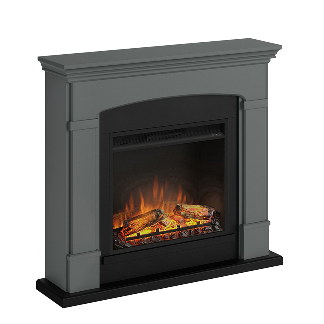 TAGU Helmi Solid Grey met elektrische haard