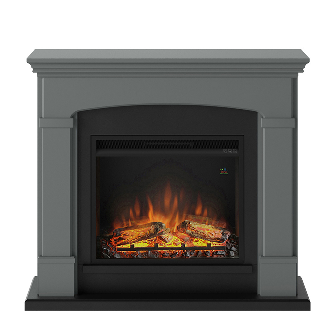 TAGU Helmi Solid Grey met elektrische haard
