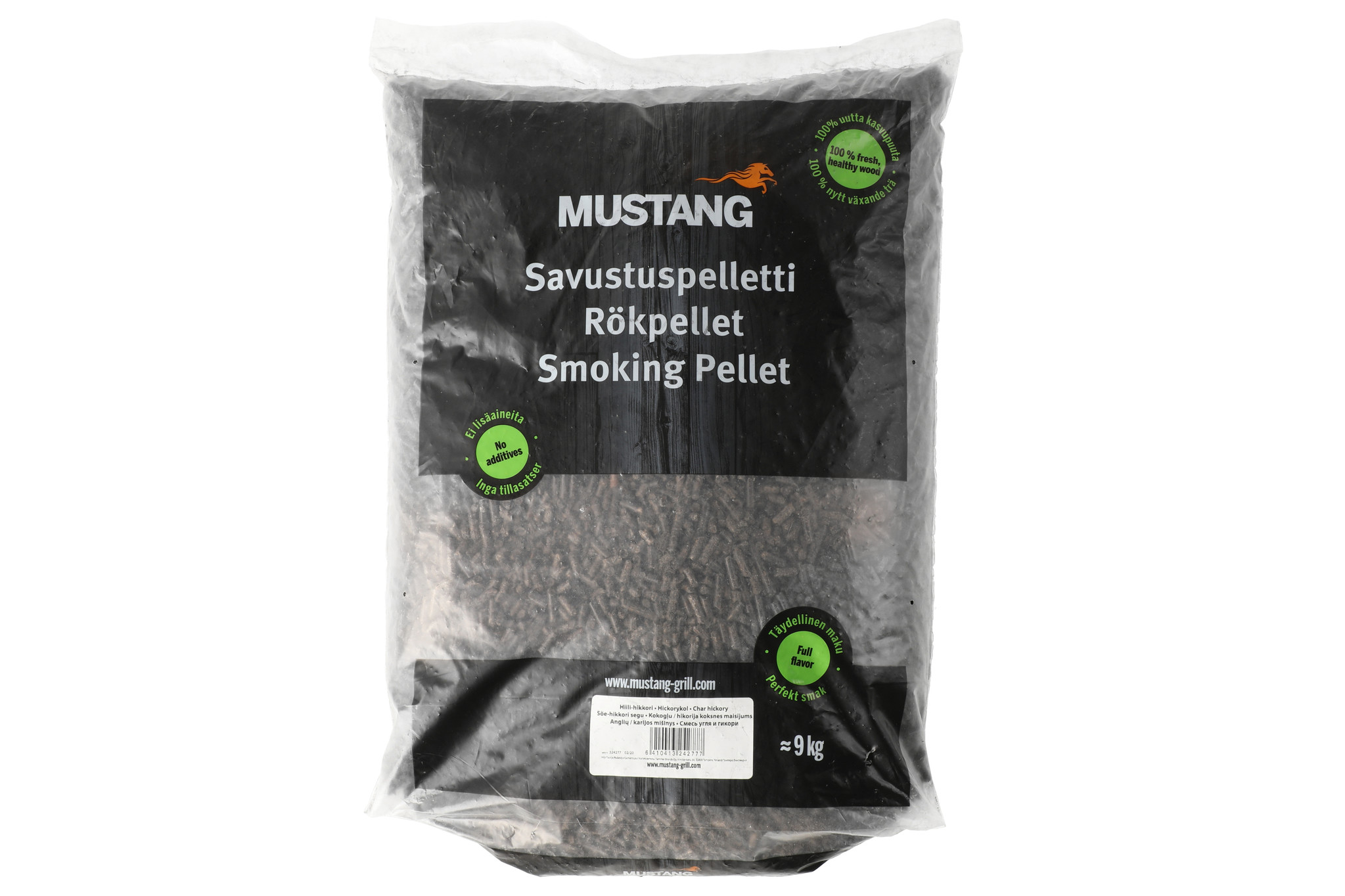 Mustang Pellets Char Hickory ca. 9 kg