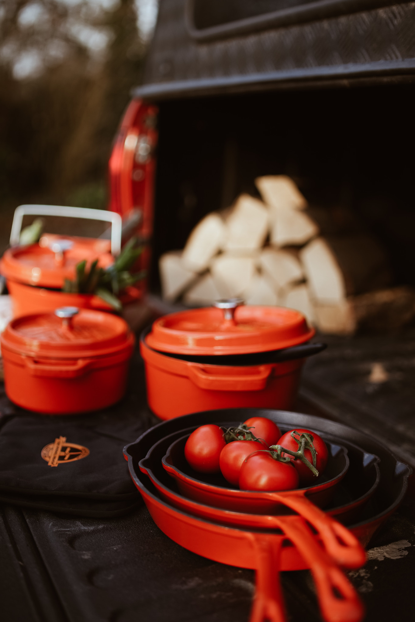 The Windmill Premium Emaille Skillet Extra