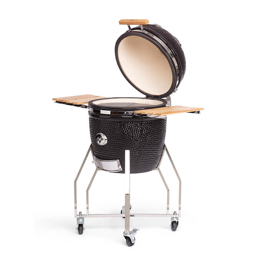 Yakiniku 19'' kamado Large met onderstel en zijtafels