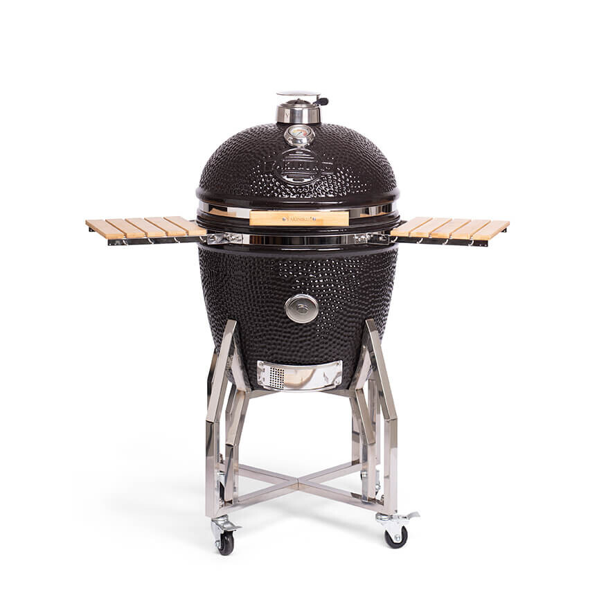 Yakiniku 22'' kamado XL met onderstel en zijtafels