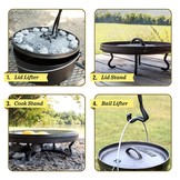 Lodge 4-in-1 Camp Dutch Oven Tool
