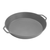 Lodge gietijzeren koekenpan 43,18 cm met 2 ronde handgrepen