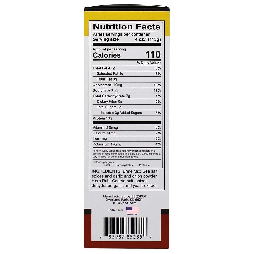 BBQ Spot Rub Some Brine Turkey - 538 g