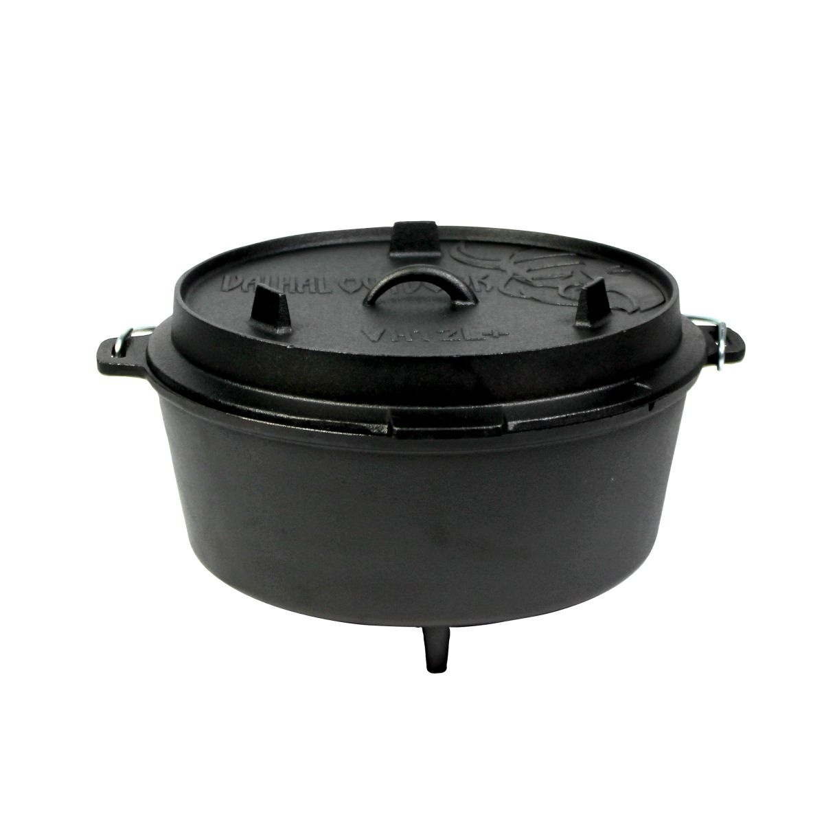 Valhal Dutch Oven 12 Liter met pootjes