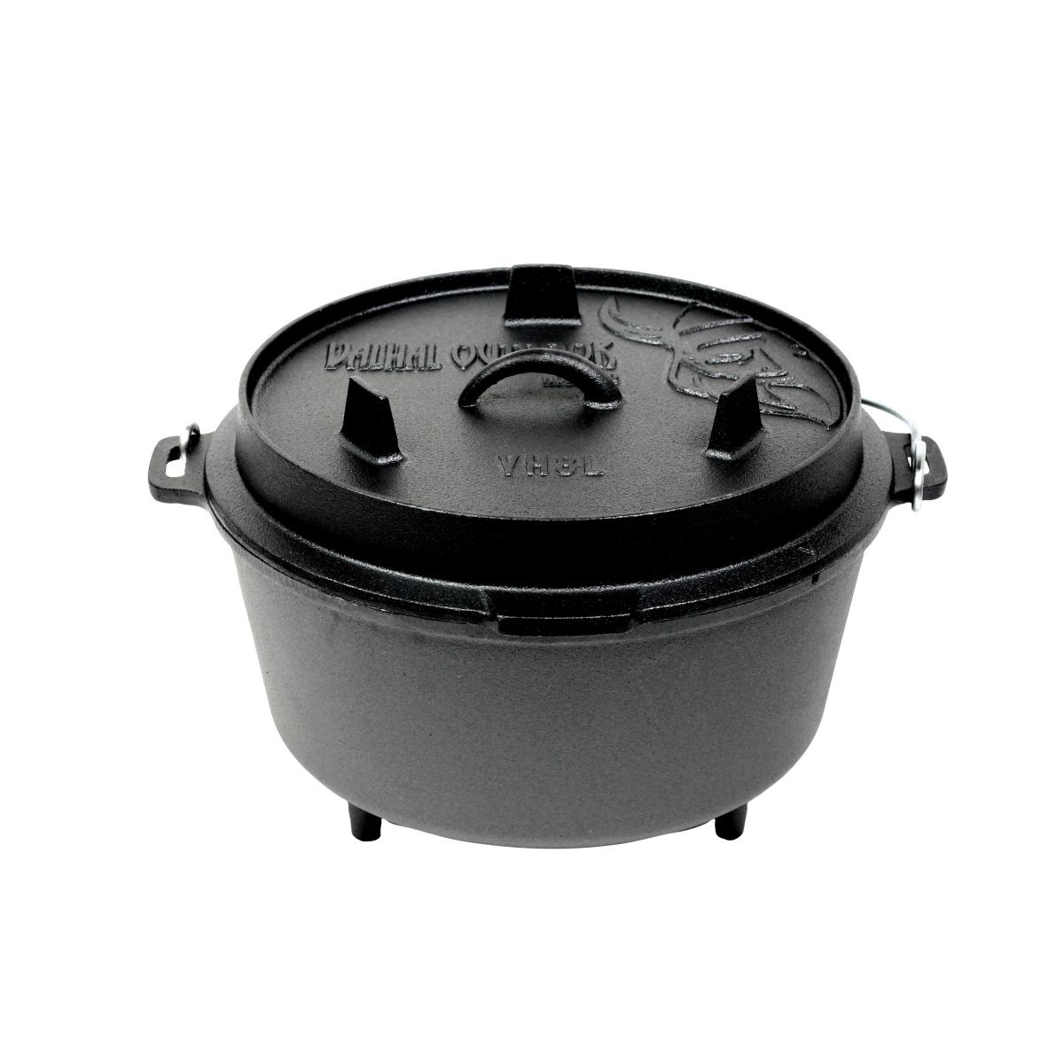 Valhal Dutch Oven 8 Liter met pootjes