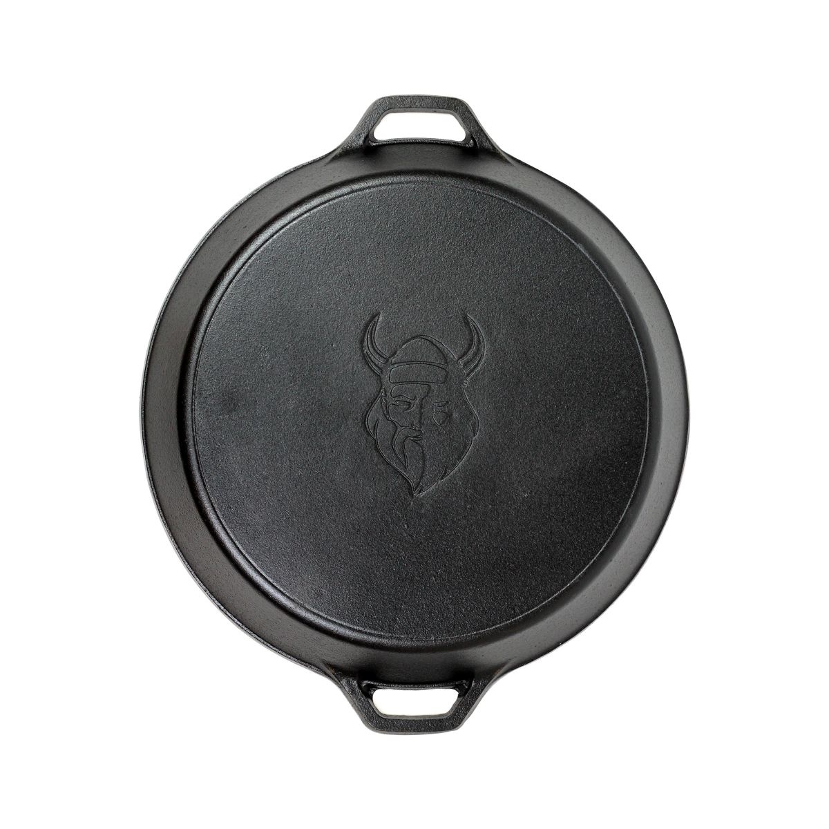 Valhal Koekenpan - skillet 50 cm met 2 ronde handgrepen