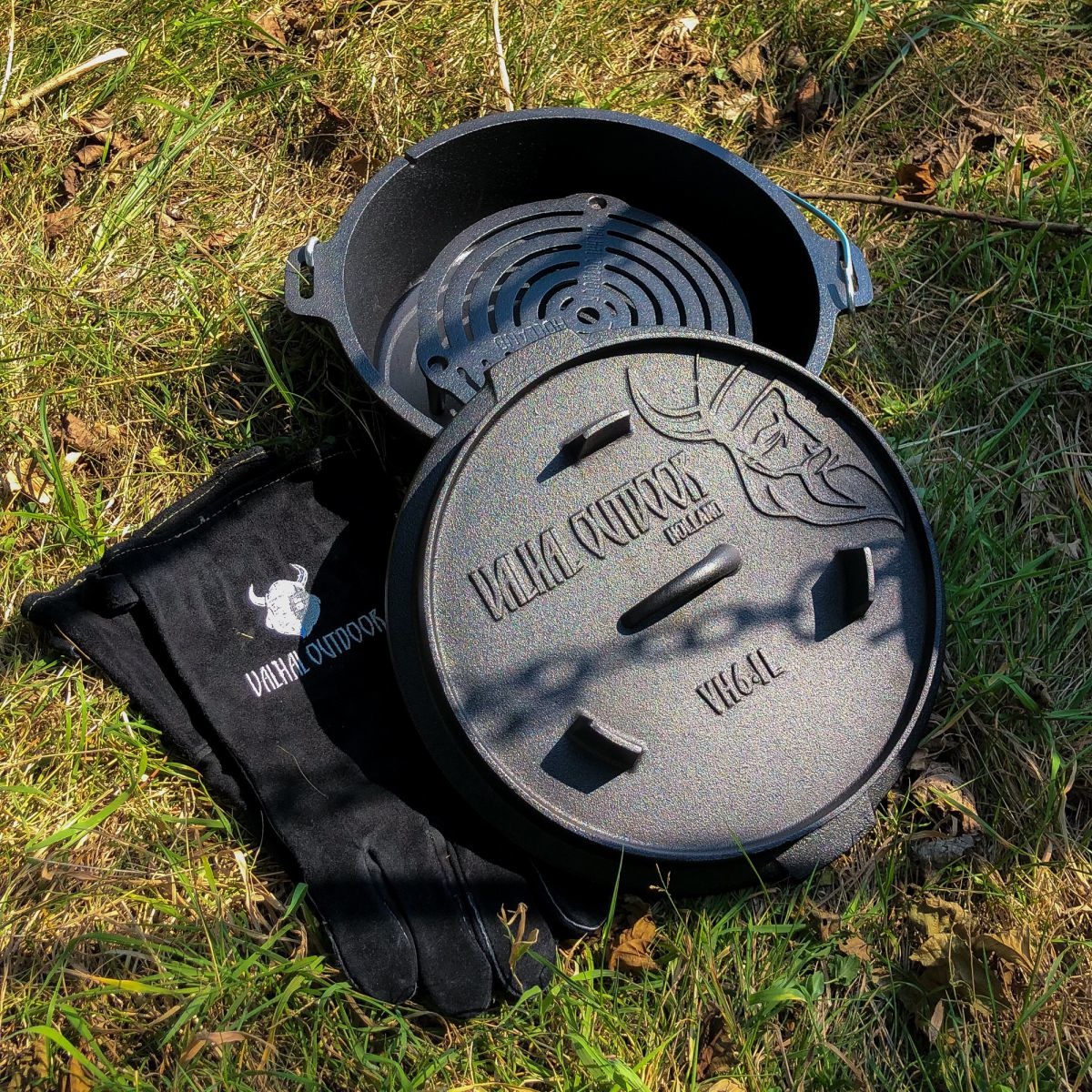 Valhal Leren BBQ handschoenen