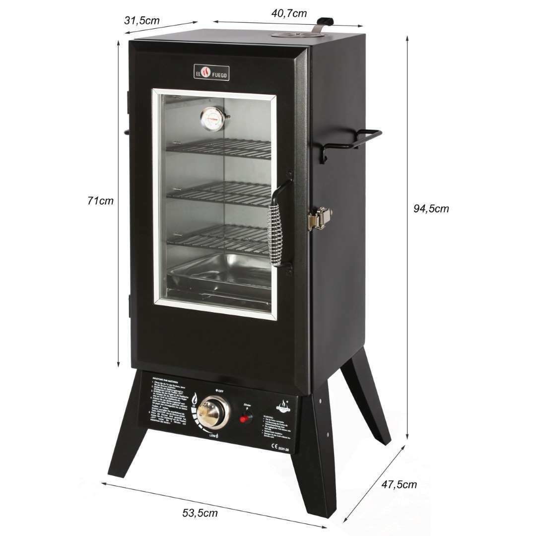El Fuego Gas Smoker Portland W