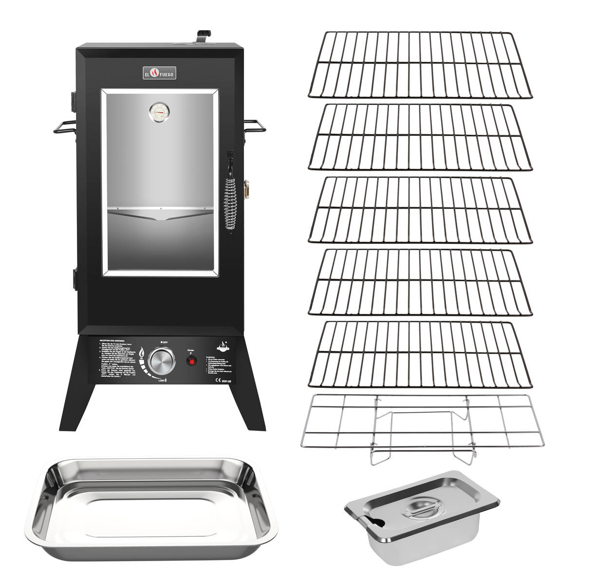 El Fuego Gas Smoker Portland W XL