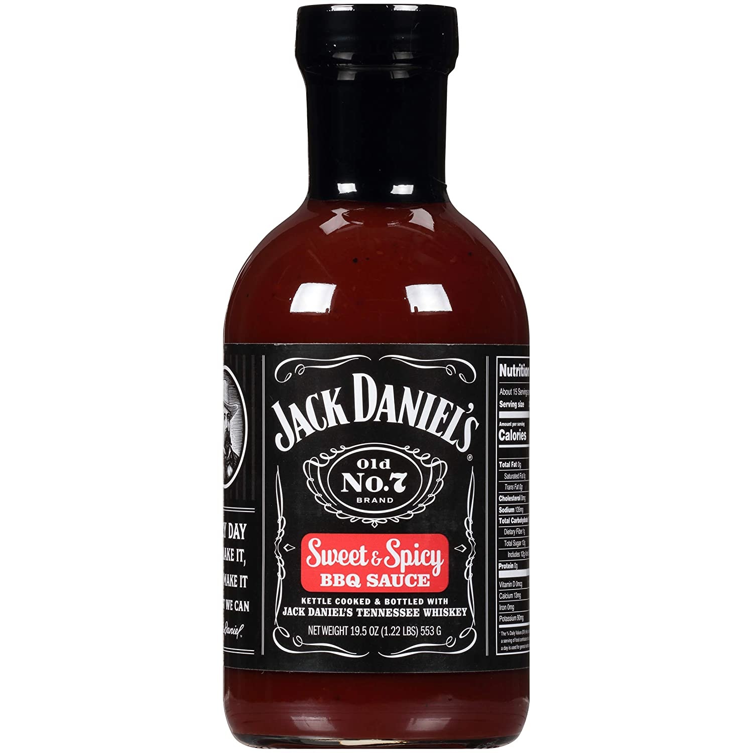 Jack Daniels Sweet & Spicy BBQ Sauce - 533 ml