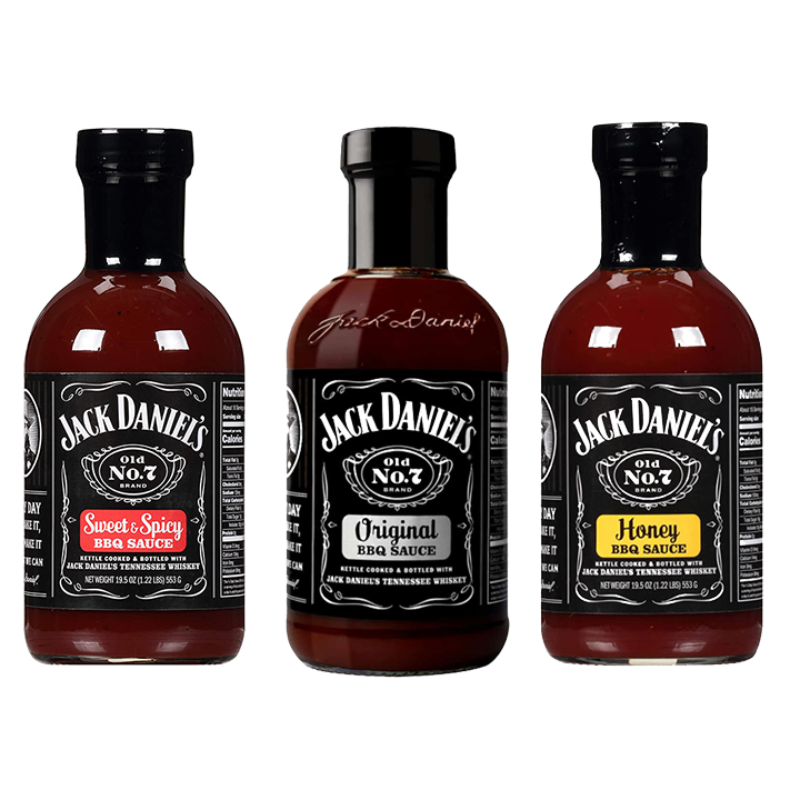 Jack Daniels BBQ Sauce 3-Pack