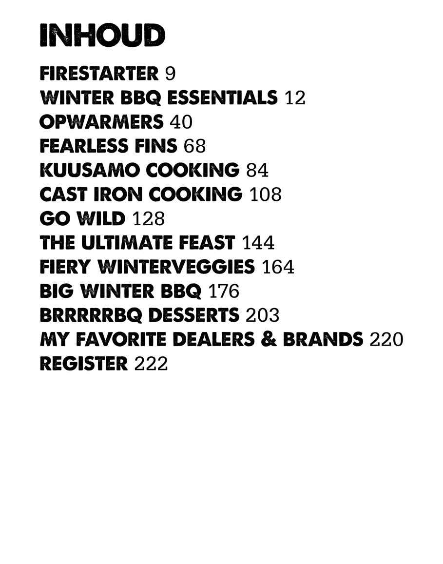 Smokey Goodness - Winter BBQ Boek