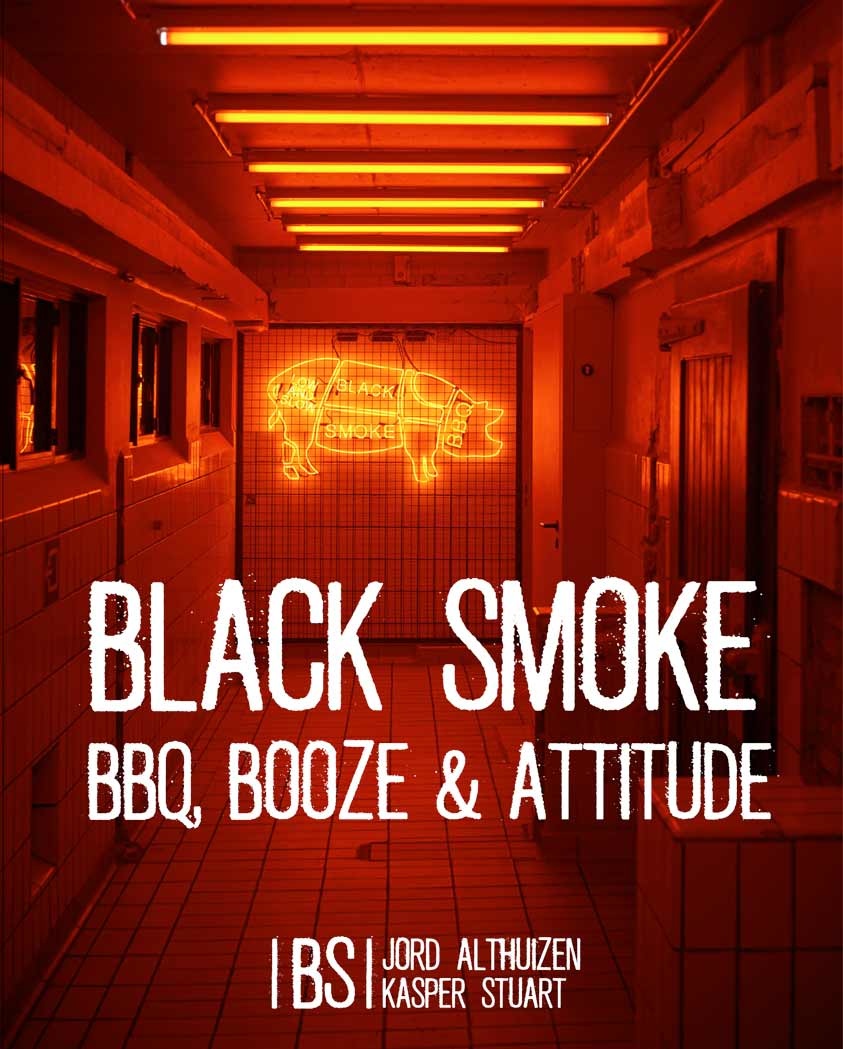 Black Smoke - BBQ Booze & attitude BBQ Boek