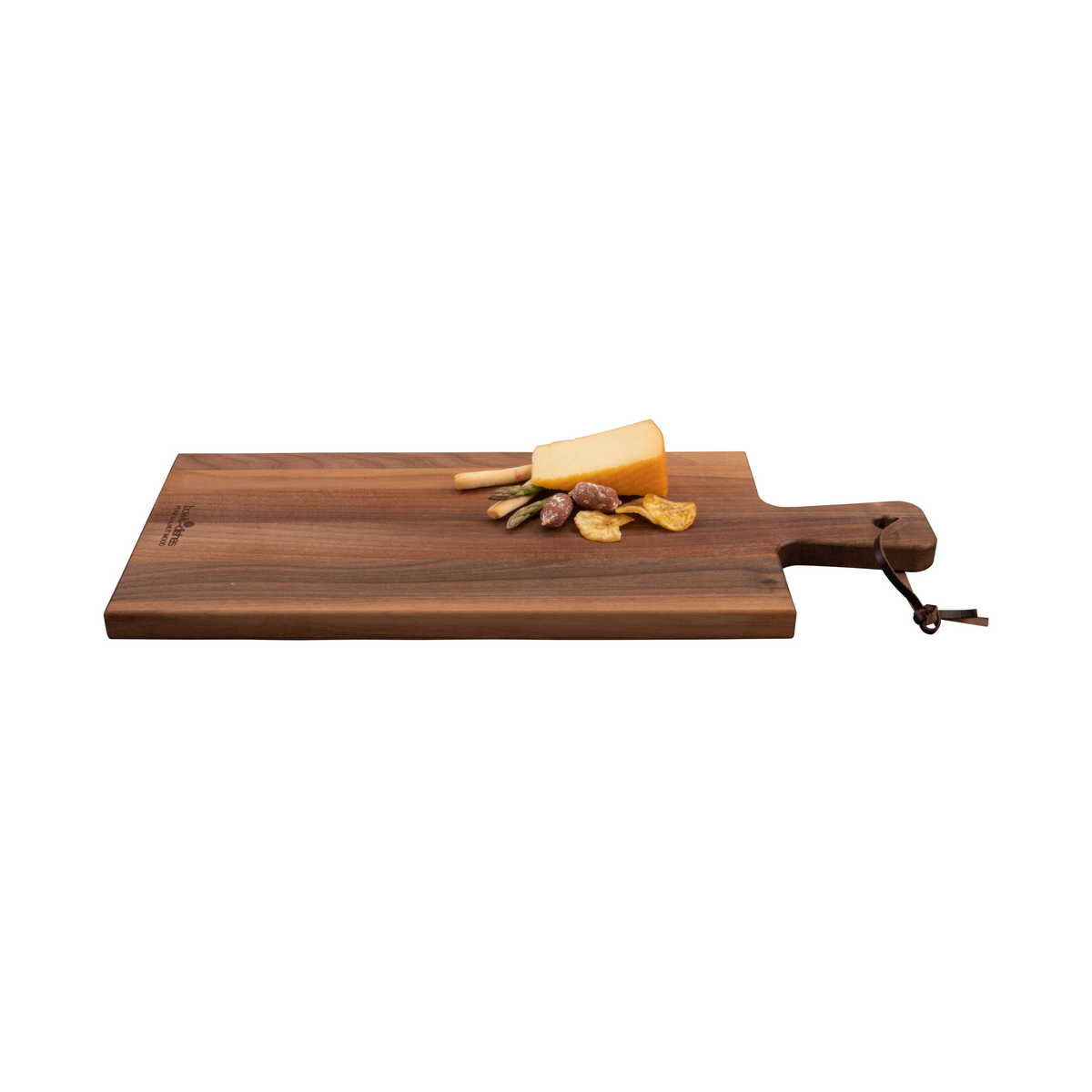 Pure Walnut Wood Serveerplank 49 x 20 x 2 cm