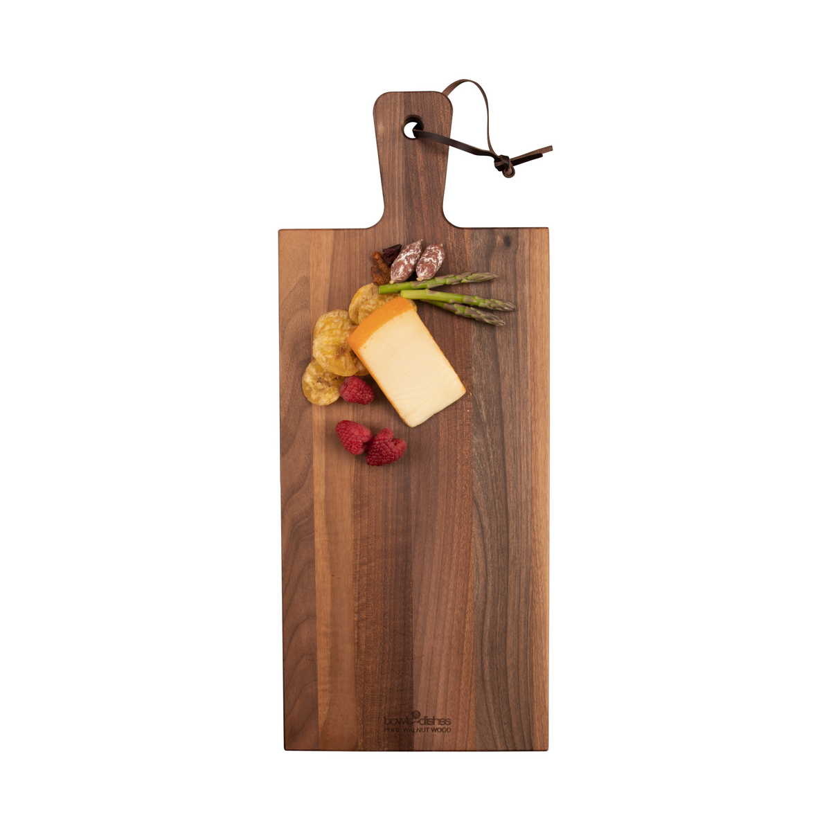 Pure Walnut Wood Serveerplank 49 x 20 x 2 cm