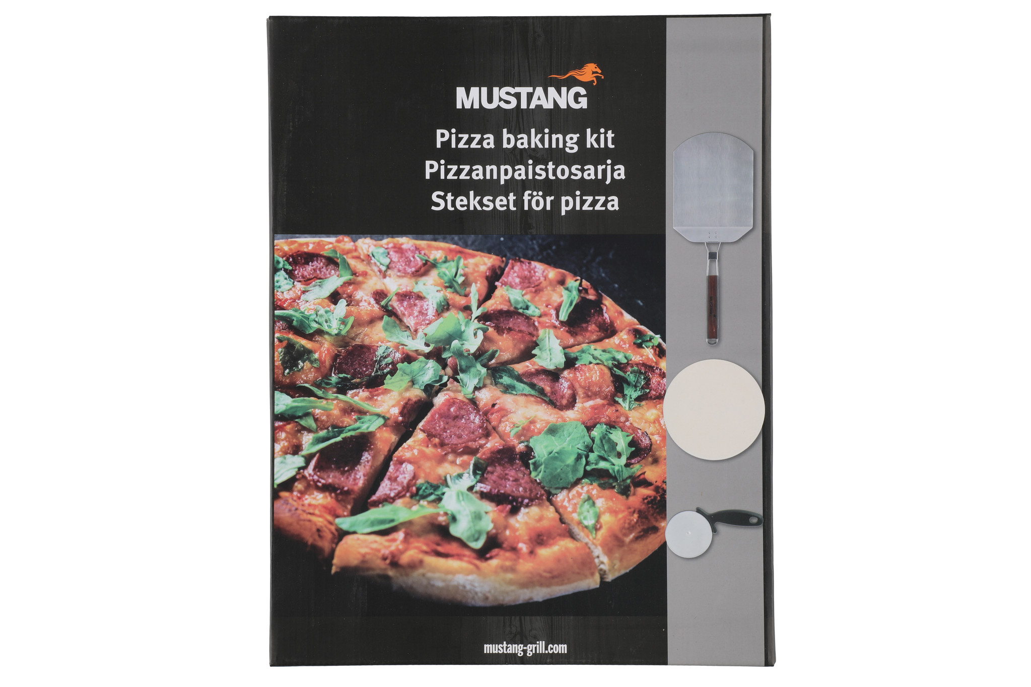 Mustang 3-delige Pizza set