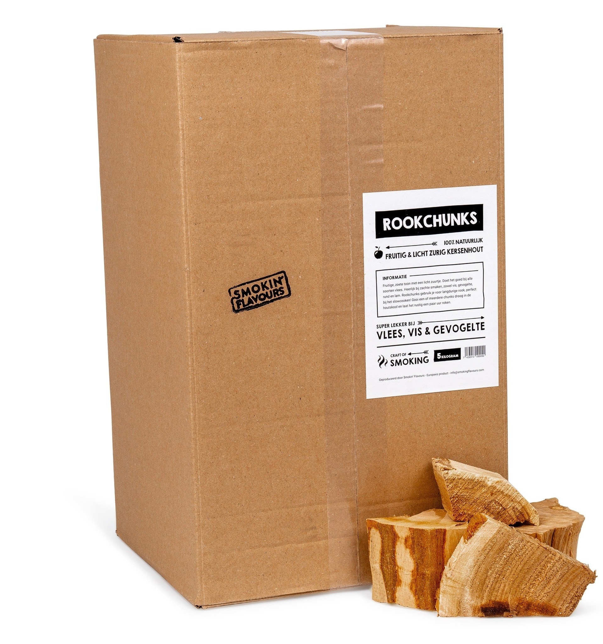 Smokin’ Flavours Rookchunks kers 5kg