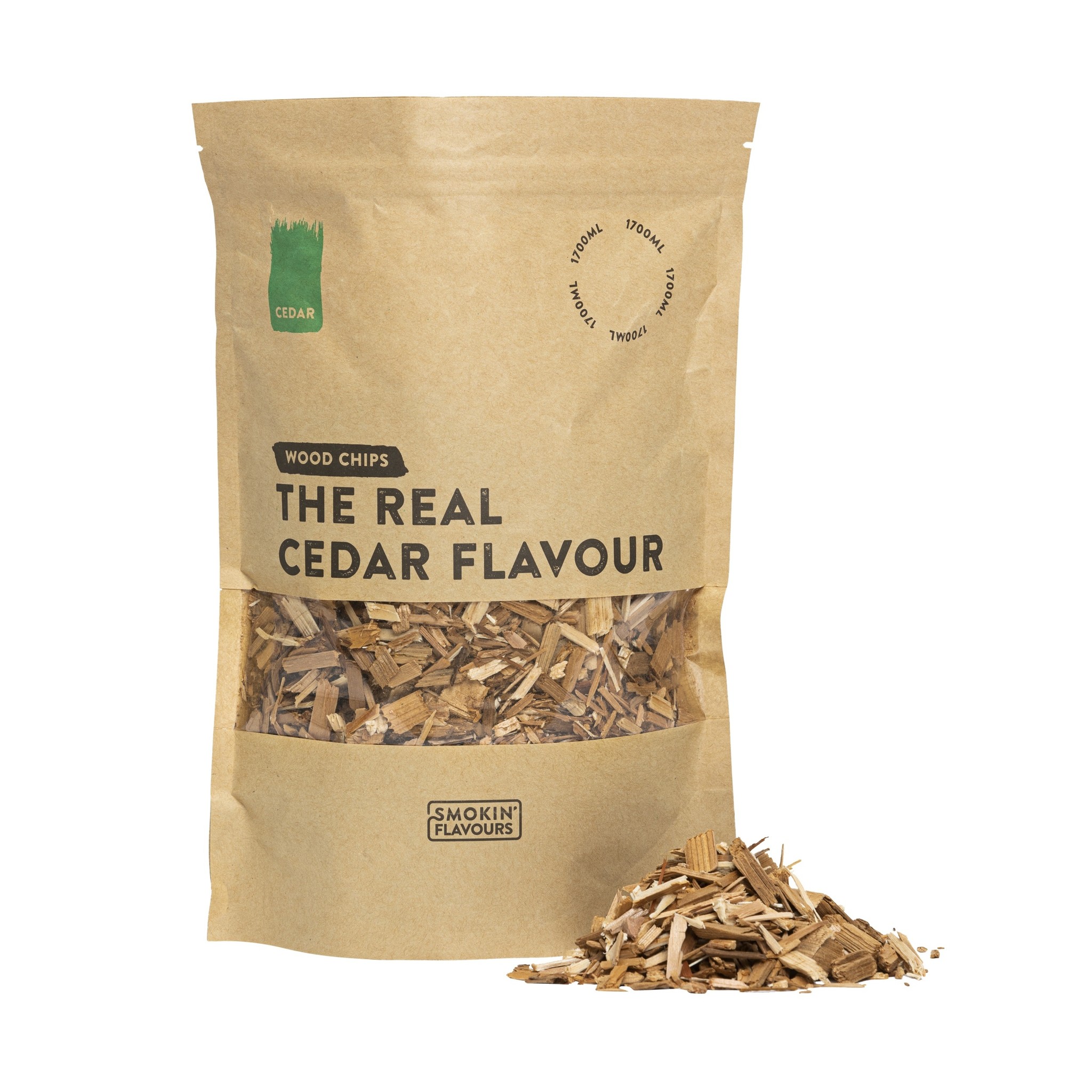 Smokin’ Flavours Rooksnippers cedar 1700ml