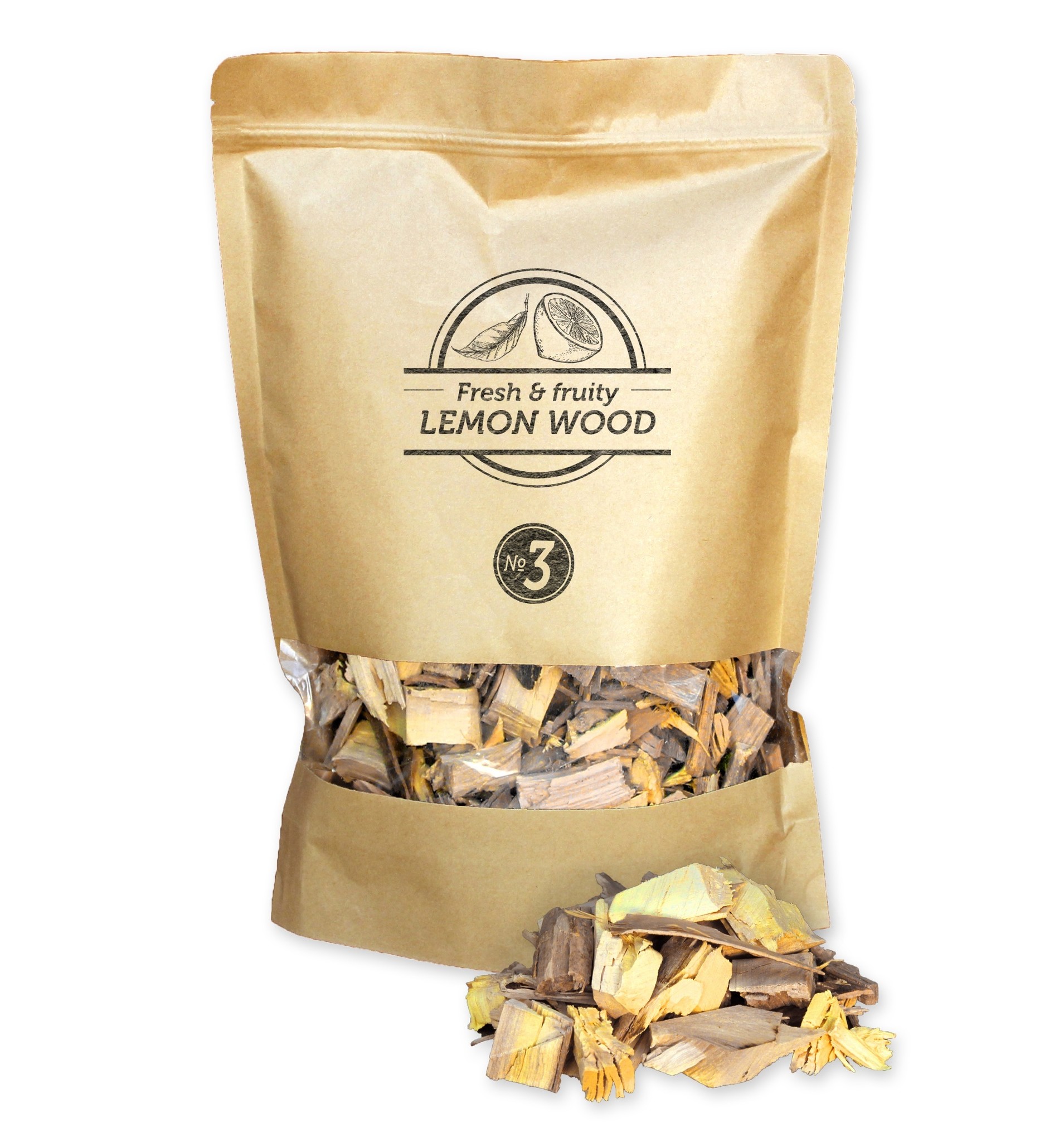 Smokey Olive Wood Citroen Rookchips Nº3 1700 ml