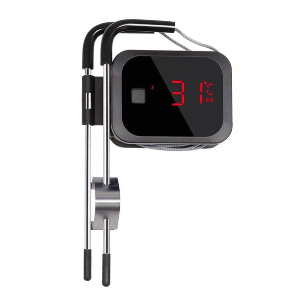 Temperatuur Alarm Thermometer Inkbird Draadloze En Bluetooth Barbeque Thermometer Met 6 Probes,50 Meter Bereik, Een USB Oplaadbare Batterij, Timer En Temperatuur Alarm Draadloze Vleesthermometer Met 6 Probes
