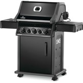 Napoleon Rogue 425 RSB Gasbarbecue met Zij- en Achterbrander Zwart, incl. draaispit (Showmodel)