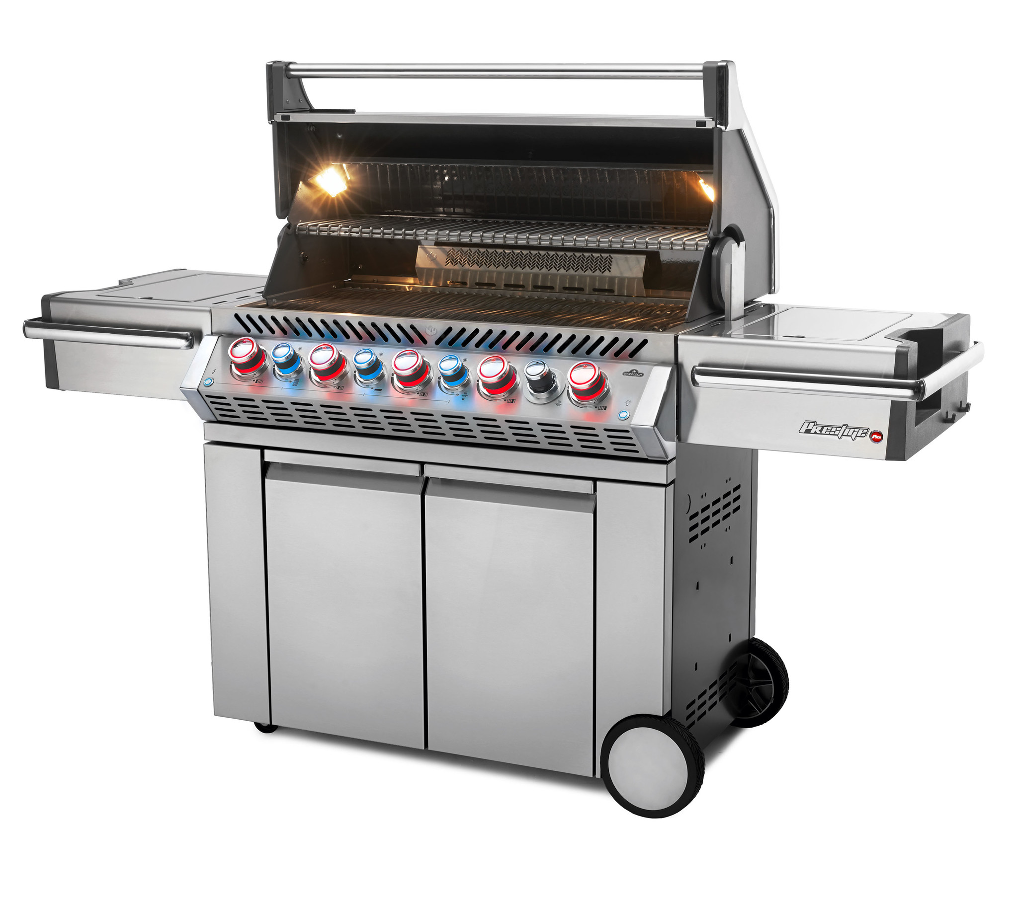 Napoleon Prestige PRO 665 RSIB Gasbarbecue incl. draaispit RVS