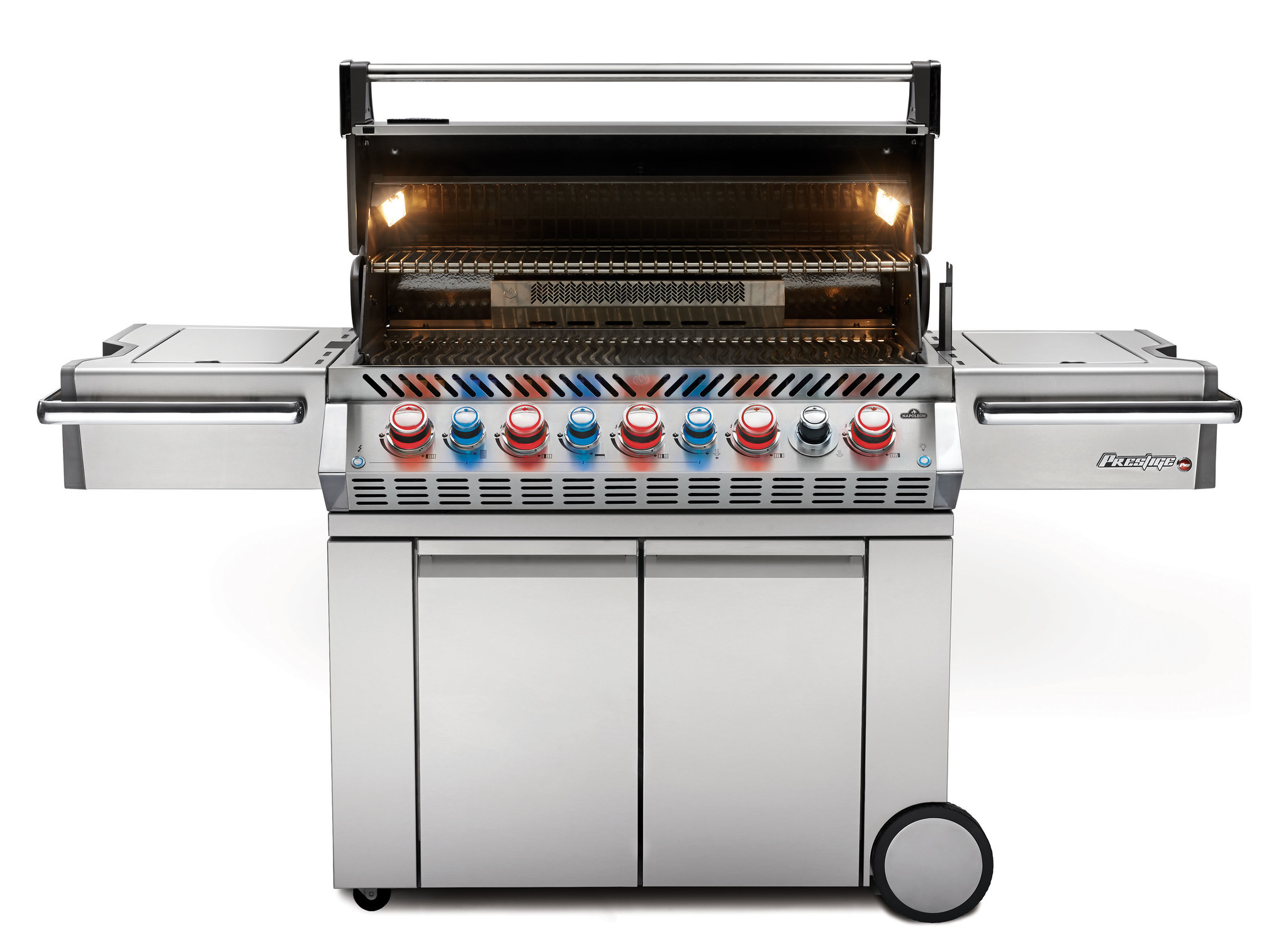 Napoleon Prestige PRO 665 RSIB Gasbarbecue incl. draaispit RVS