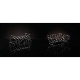 Napoleon RVS sparerib- en braadstukhouder