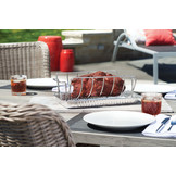 Napoleon RVS sparerib- en braadstukhouder