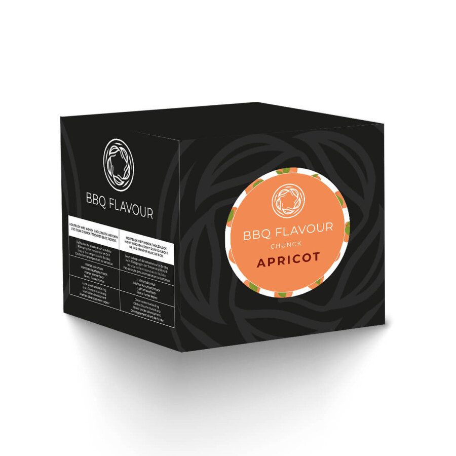 BBQ Flavour Chunks Abrikoos - 500 gr