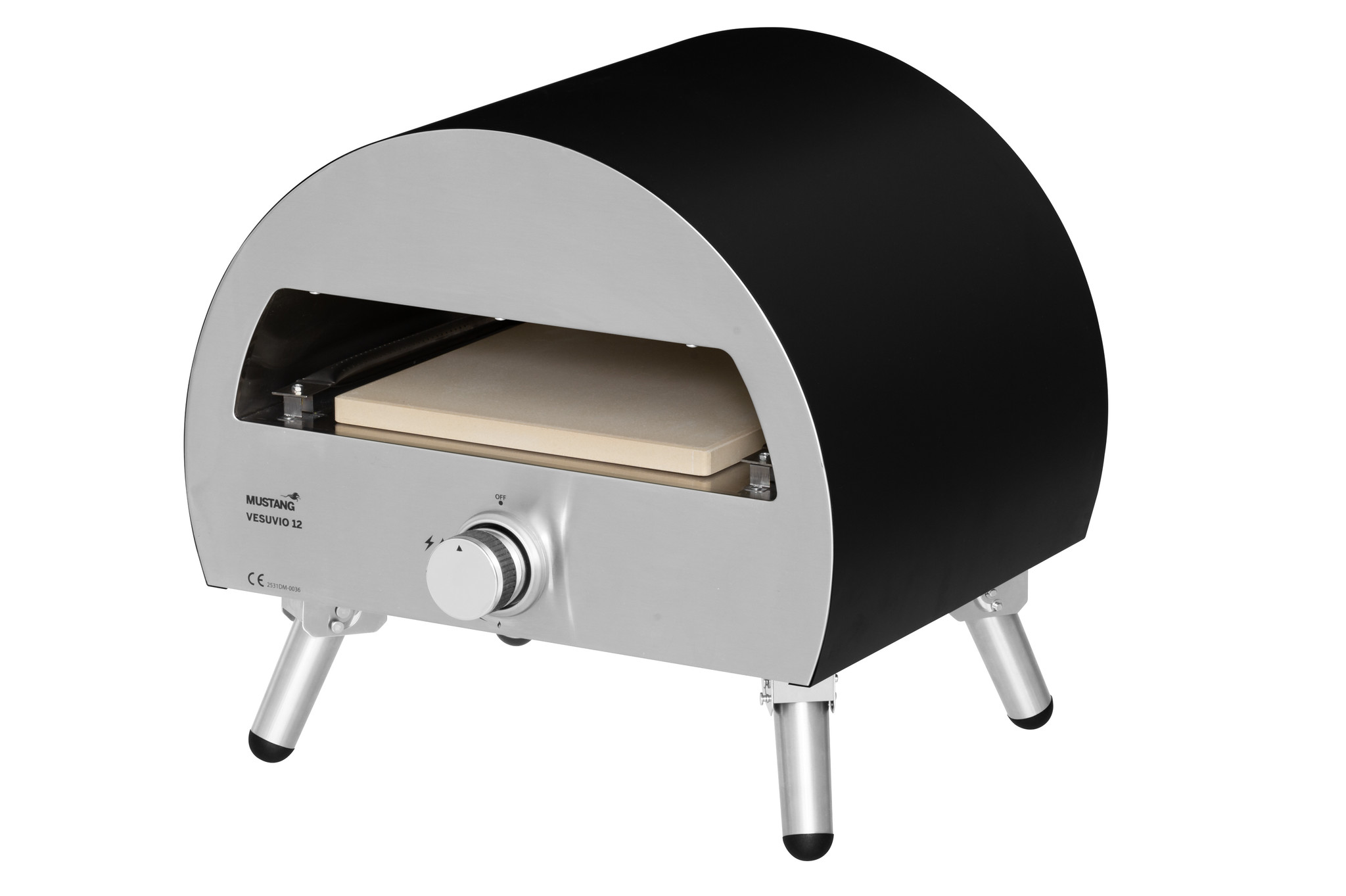 Mustang Vesuvio 12'' Gas gestookte pizzaoven