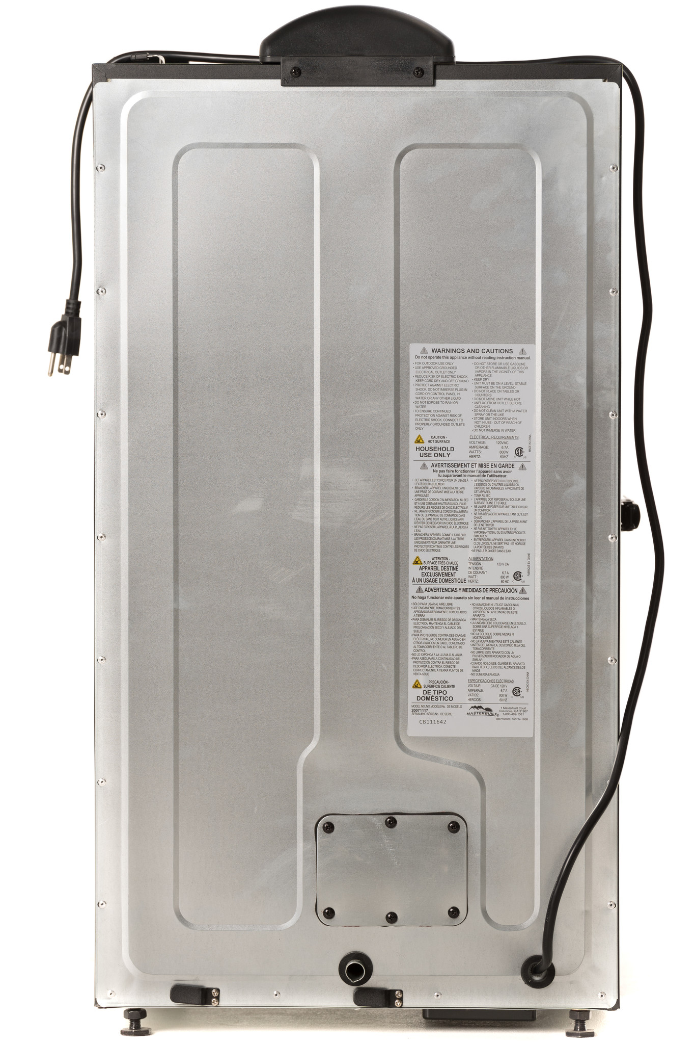 Masterbuilt MES 130 Elektrische Smoker