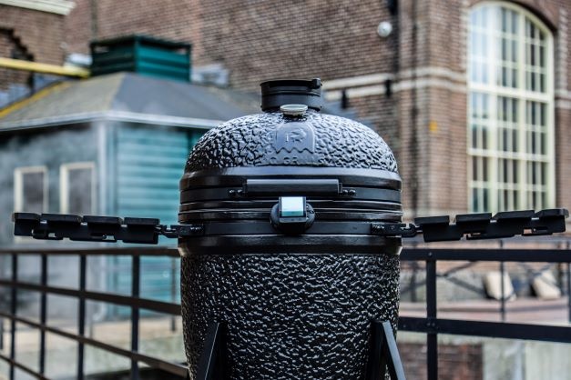 iQ Grills kamado Classic 21 inch Compleet Pirate Black