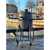 iQ Grills kamado Classic 21 inch Compleet Gunpowder Grey