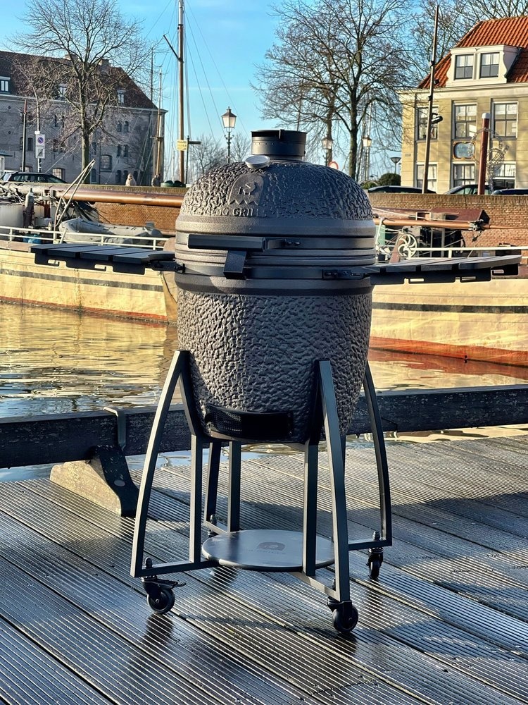 iQ Grills kamado Classic 21 inch Compleet Gunpowder Grey