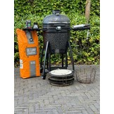 iQ Grills kamado Classic 21 inch Compleet Gunpowder Grey