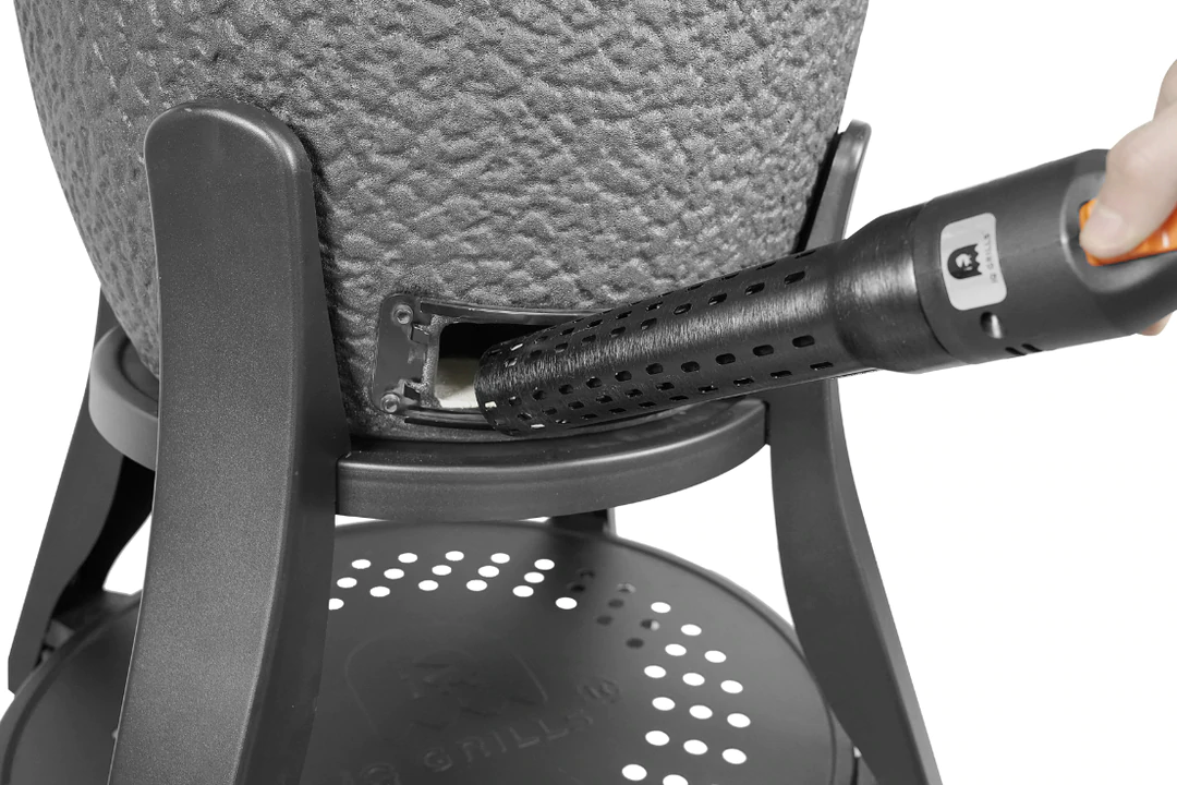 iQ Grills kamado Large 22 inch Compleet Carbon Black